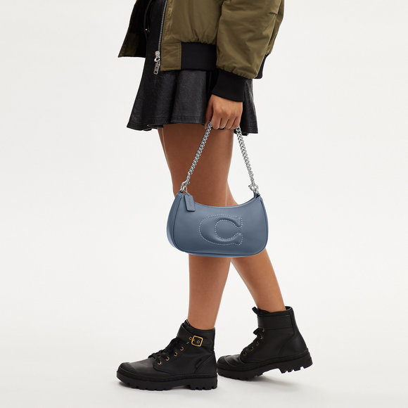 NWT Coach Outlet Teri Shoulder Bag With Signature Quilting - Picture 5 of 7